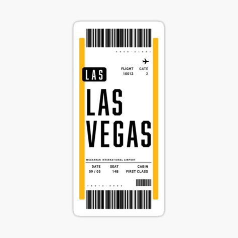 Boarding Pass Sticker, Ticket Sticker, Plane Ticket, Redbubble Stickers, Hydroflask Stickers, Travel Board, Cool Stickers, Aesthetic Stickers, Phone Case Stickers