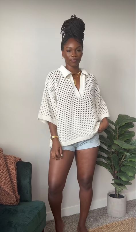 Party Outfit Europe, Summer Outfits Dark Skin, Boho Outfits Vacation, Causal Vacation Outfits, Midsize Matching Set, Linen Outfit Black Woman, Classy Shorts Outfits Black Women, Med Size Outfits, Linen Outfits Black Women