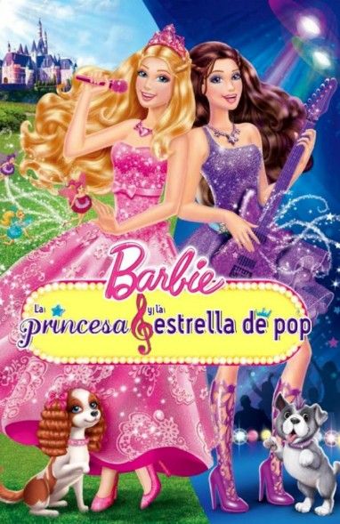 𝙻𝙰 𝙿𝚁𝙸𝙽𝙲𝙴𝚂𝙰 𝚈 𝙻𝙰 𝙴𝚂𝚃𝚁𝙴𝙻𝙻𝙰 𝙳𝙴 𝙿𝙾𝙿 Barbie Movies List, Ellie King, Princess Songs, Barbie Song, Barbie Poster, Free Barbie, Barbie Images, Dvd Covers, Barbie Princess