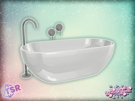 Ts4 Cc Bathtub, Sims 4 Cc Bath Tub, Sims 4 Bathtub Cc, Sims 4 Bathtub, The Sims Resource Objects, Sims Barbie, Sims4 Furniture, Toddler Hair Sims 4, Sims Decor