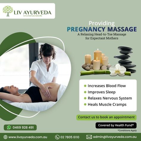 During pregnancy, women undergo a lot of physical and mental changes, which results in body aches and stress. With pregnancy massage, not only that these difficulties can be addressed but also the expectant mothers can be furnished with overall nourishment. Covered by health fund (Conditions Apply), On-site car parking is available at our clinic. Ring us on 02 7805 6110. Postnatal Care, Pregnancy Women, Pregnancy Massage, Body Aches, Prenatal Massage, Body Ache, Improve Sleep, Prenatal, Massage Therapy