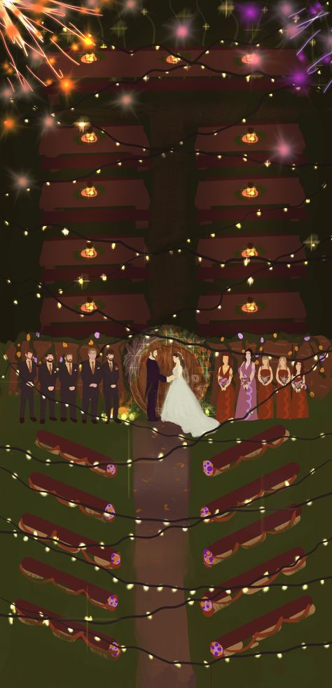 Bilbos Birthday Wedding, Bilbos Birthday, Hobbit Themed Wedding, Hobbit Wedding, A Whole New World, The Hobbit, Dark Colors, Wedding Inspo, New World