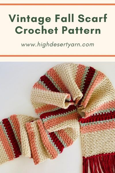 This is a beginner friendly crochet pattern for a striped scarf. It is made with a bulky weight yarn to work up quickly, and create a squishy fabric. Best Crochet Scarf Stitch, Plaid Scarf Crochet Pattern, Crochet Scarf 3 Colors, Multi Colored Scarf Crochet Pattern, Striped Crochet Pattern, Multicolor Crochet Scarf Pattern, Yarn For Scarf, Bulky Yarn Crochet Patterns Scarf, Free Chunky Scarf Crochet Pattern