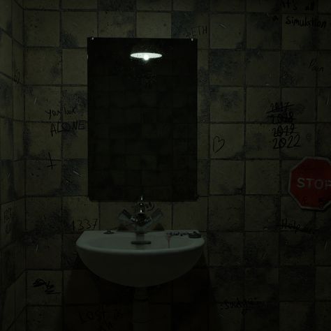 Dark WC, gas station restroom, 3D modeling blender, spooky Dark Restroom, Dark Wc, Blender 3d Art, Blender 3d, 3d Modeling, Gas Station, 3d Art, Quick Saves, Art