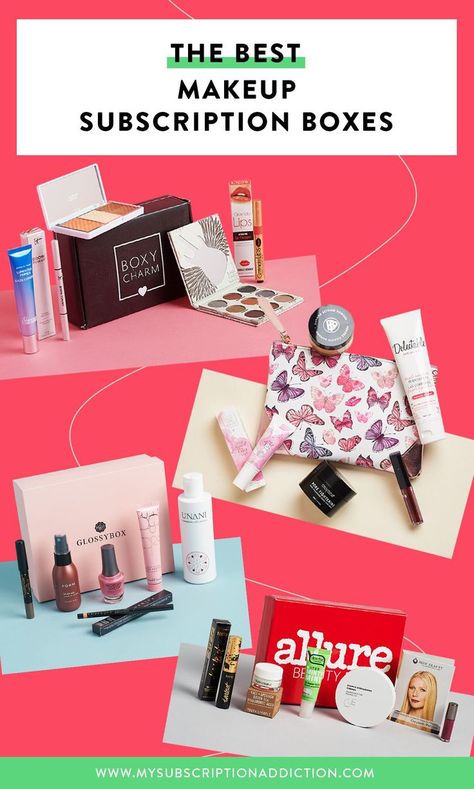 The Best Subscription Boxes for Makeup Cheap Subscription Boxes, Makeup Boxes, Makeup Subscription Boxes, Subscription Boxes For Women, Beauty Subscription Boxes, Feline Beauty, Box Subscriptions, Face Brush Set, Best Subscription Boxes