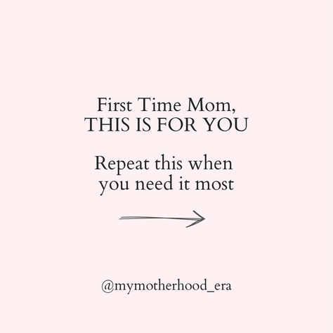 💕FIRST TIME MOM👇 Those affirmations are for you, sometimes you need to hear them, sometimes you need to repeat them to yourself. Be kind and gentle, you are blooming in a whole new version of yourself. 🌸Which affirmation is your favorite? 👉 And don’t forget to FOLLOW @mymotherhood_era for more daily parenting inspiration and mom quotes ✨🌸 . . . 🌸 @mymotherhood_era 💖 @mymotherhood_era 💫 @mymotherhood_era . . . . . 🏷️🏷️🏷️ #relatableposts #motherlove #momlife #bestmom #motherlove #motherqu... Mom Era Quotes, First Time Mom Quotes Inspiration, First Time Mom Quotes, New Version Of Yourself, In My Mom Era, First Time Mom, Parenting Inspiration, First Time Moms, Mom Quotes