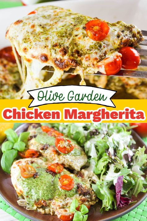 Olive Garden Margherita Chicken, Chicken Margherita Recipes, Chicken Margarita Recipe, Olive Garden Chicken Margherita Recipe, Margarita Chicken Recipe, Margherita Chicken, Family Vegetarian Meals, Margherita Recipe, Margarita Chicken