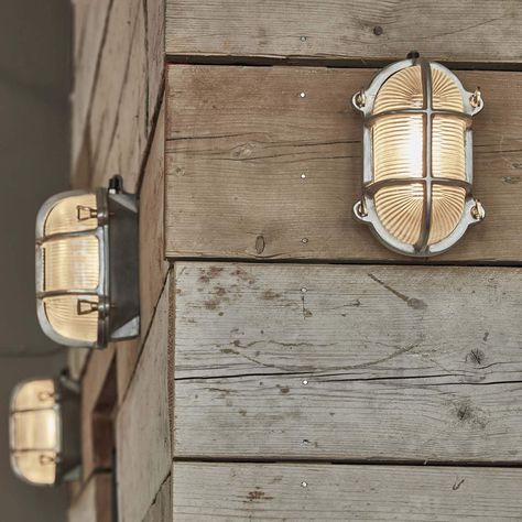 Driveway Lights, Door Lighting, Bulkhead Wall Light, Industrial Exterior, Cascade Lights, Accent Lights, Diy Regal, Outdoor Bathroom, Bulkhead Light