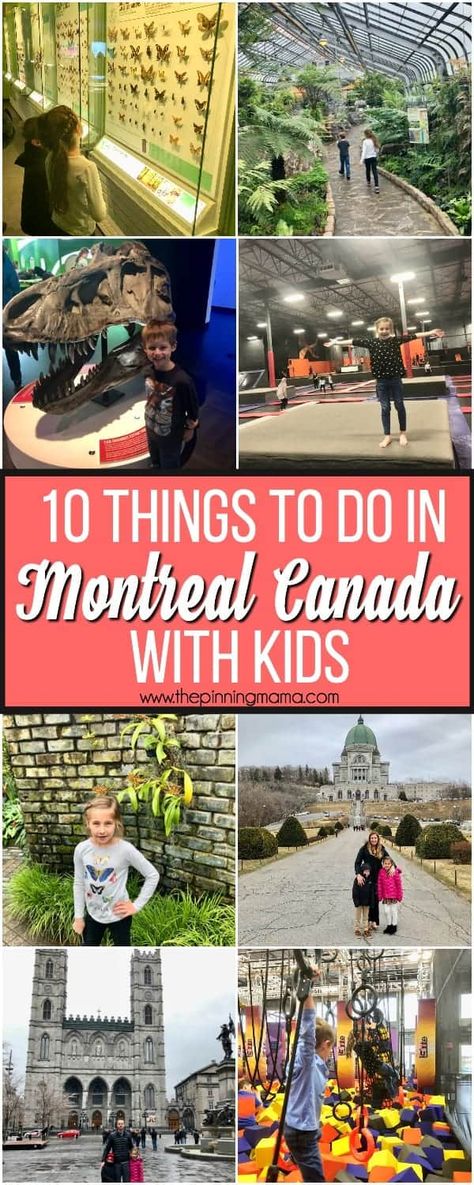 Montreal With Kids Summer, Quebec City With Kids, Montreal Weekend, Canada With Kids, Montreal With Kids, Montreal Things To Do, Montreal Trip, Montreal Vacation, The Pinning Mama