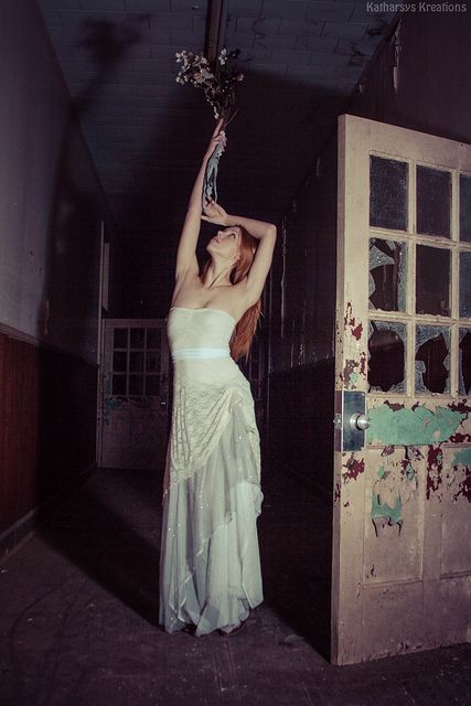 Photoshoot in Abandoned school by Katharsys Kreations (flickr) Abandoned Places Photoshoot Model, Photoshoot In Abandoned Building, Abandoned Fashion Photography, Abandoned Place Photoshoot, Urbex Outfit, Abandoned Places Photoshoot, Abandoned House Photoshoot, Abandoned Building Photoshoot, Abandoned Photoshoot