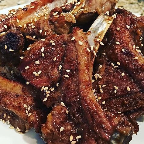 Korean Style Ribs, Ribs Instant Pot, Korean Ribs, Easy Korean Recipes, Korean Pork, Bulgogi Beef, Korean Recipes, Back Ribs, Baby Back Ribs