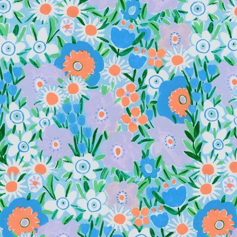 Couple Posts, Pattern Inspiration, Floral Botanical, A Pattern, Surface Pattern Design, Surface Pattern, Design Inspo, Surface Design, Color Inspiration