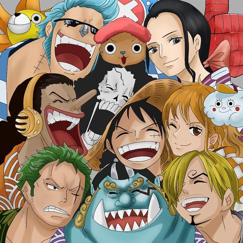 The Strawhats Pirates, Luffy Crew, Strawhat Crew, Luffy And Crew, Straw Hat Crew Wallpaper, One Piece Crew Members, Strawhat Pirates, Straw Hat Crew, Pirate Crew