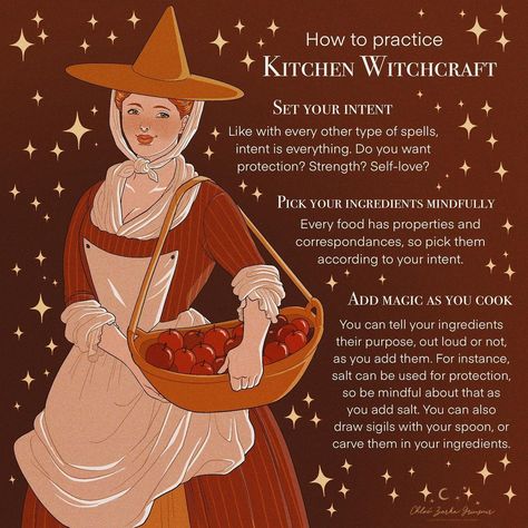 Witchcraft Kitchen, Kitchen Witchcraft, Types Of Witchcraft, Cottage Witch, Making Bread, Eclectic Witch, Moon Witch, Witch Spell Book, Sigil Magic