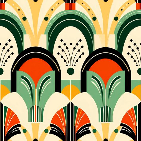 Brighten up your holiday patterns with a splash of art deco and a Brazilian/tropical twist.  Inspired by one of my favorite artists from the 1920's, who had his own spin on art deco and took it to a whole new level of brilliance.  16 unique patterns, 12x12, seamless JPG files, 300 dpi to add a pop of color to your decor or projects.  Upon payment, you will receive 3 zip files, containing your designs. If you have trouble opening the zip files, please refer to Etsy's helpful tutorials for assista Art Deco Pattern Design, Vintage Maximalist Decor, Vintage Maximalism, Urban Bohemian, Motifs Art Nouveau, Brazil Art, Art Deco Prints, Boho Cozy, Tropical Art Deco