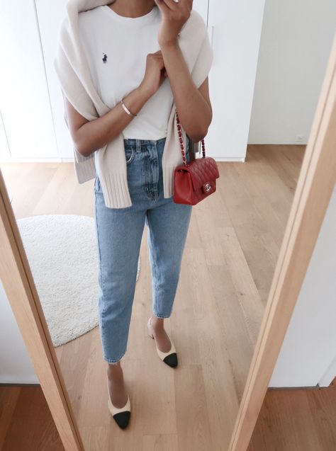 Mom Jeans Outfit Winter, Chique Outfit, 일본 패션, Mom Jeans Outfit, Mode Chanel, 여름 스타일, Estilo Preppy, Preppy Summer, Looks Street Style