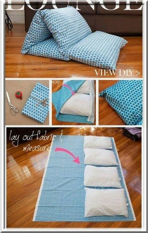 Karpet Perca, Diy Pillow, Costura Diy, Diy Simple, Creation Couture, Fun Times, Diy Pillows, Sewing Projects For Beginners, Diy Couture