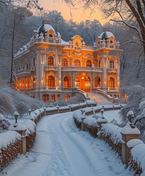 Luxury Outdoor Spaces, Fairytale House, Storybook Homes, Luxury Collection Hotels, Fantasy Rooms, Winter Palace, Dream Mansion, Dream Life House, House Arch Design