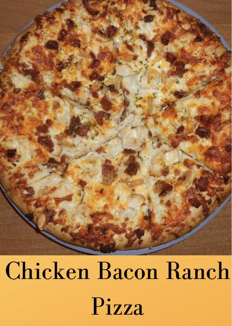 Chicken Pizza Burgers, Grilled Chicken Pizza Recipes, Chicken Ranch Pizza Recipe, Bbq Chicken Bacon Pizza, Chicken Bacon Ranch Pizza Recipe, Grilled Chicken Pizza, Protein In Chicken, Calzone Recipes, Bacon Ranch Pizza