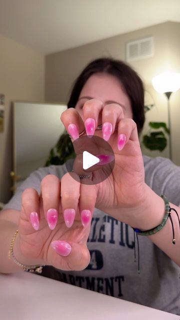 MaybeHeilly on Instagram: "let’s do my nails for COACHELLAs livestream✨ i think aura nails are the prettiest so i haddd to do them on myself and im so proud of them🥹✨💞💓 my nails so ready for my coachella at home🧍🏻‍♀️ 

#nails #coachella2024 #iphone15promax" How To Do Aura Nails At Home, How To Aura Nails, How To Do Aura Nails, At Home Nails, Home Nails, Aura Nails, Nails At Home, My Nails, So Proud