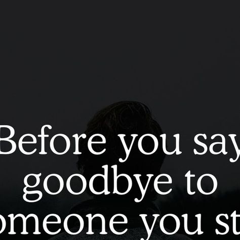 love | Quotes | Relationship on Instagram: "Before you say goodbye to someone you still love, remember this: endings aren't always forever, but regret can last a lifetime. 💔 Sometimes, it's not about walking away

it's about fighting for what matters. 🥀 Take a moment, breathe, and ask yourself if it's truly time to let go. 💭

#BeforeGoodbye #HoldOnOrLetGo #LoveAndRegret #MattersOfTheHeart #SecondChances #FightForLove #UnspokenFeelings" Quotes About Meeting Someone New, Regrets Quotes Relationship, Quotes About Not Giving Up, Time To Let Go Quotes, Quotes About Leaving Someone, Good Bye Quotes, Meet Someone Quotes, Letting Go Of Someone You Love, Ending Relationship Quotes