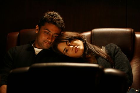 Surya & Meghna in "Vaaranam Aayiram" Varanam Ayiram Hd Images, Varanam Aayiram Images Hd, Varanam Aayiram, Vaaranam Aayiram, Bliss Movie, True Love Images, Father Daughter Photos, Surya Actor, Actors Illustration