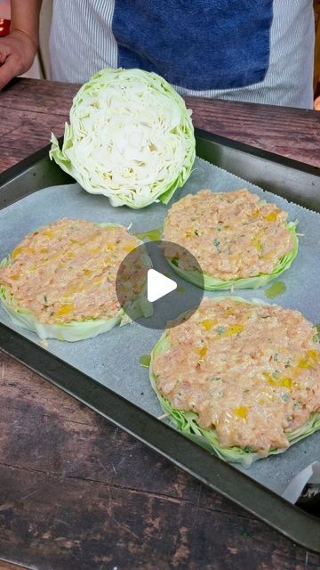 Healthy Chicken Dishes, Cooked Cabbage Recipes, Fedtforbrændende Mad, Chicken Patty Recipes, Chicken Dishes For Dinner, Cabbage Recipes Healthy, Dishes For Dinner, Honey Chicken Recipe, Chicken And Cabbage