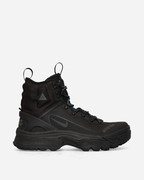 Nike ACG Air Zoom Gaiadome GORE-TEX Boots Black - Slam Jam Official Store Gore Tex Boots, Adidas New, Nike Acg, Air Zoom, Gore Tex, Boots Black, Official Store, New Balance, Black Boots