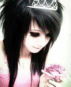 Black Scene Hair, Emo Scene Girls, 2000s Scene, Emo Teen, Emo Princess, Emo 2000s, Emo Scene Hair, Emo Aesthetic, Scene Queens