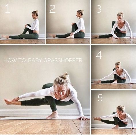 Grasshopper Pose, Arm Balance, Yoga Ashtanga, Yoga Nature, Ashtanga Vinyasa Yoga, Couples Yoga, Yoga Inspo, Yoga Poses Advanced, Yoga Posen