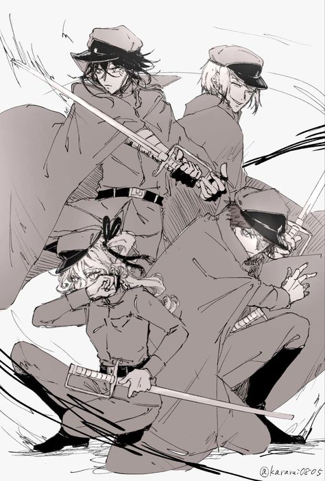 Bsd Bloodhounds, Tetchou X Jouno Bsd Fanart, Suegiku Wallpaper, Juno X Tecchou Fanart, Jouno Saigiku Wallpaper, Tecchou X Jono, Tecchou X Jouno, Hunting Dogs Bsd, Suehiro Tecchou