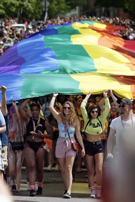 Celebrating Diversity, 50 Years Anniversary, Gay Aesthetic, Berlin Fashion, Pride Parade, Equal Rights, Lgbtq Pride, Gay Pride, Portland