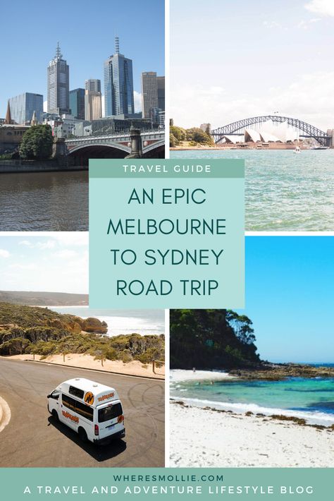 Australia East Coast Road Trip, Day Trips From Sydney Australia, Melbourne To Sydney Road Trip, Brisbane To Melbourne Road Trip, Sydney Trip, Sydney To Melbourne Roadtrip, Australia Tourist Attractions, Australian Beaches, Melbourne Map