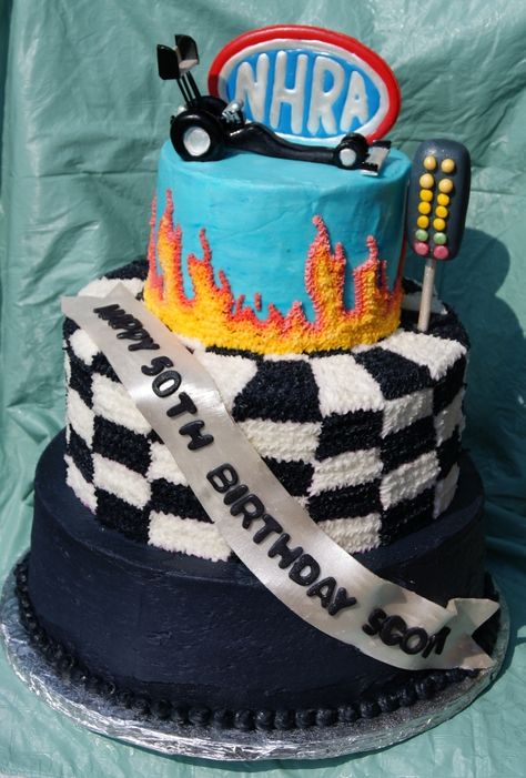 Matt's future birthday cake NHRA Tree Birthday Cake, Racing Christmas Tree, Racing Cake, Racing Birthday, Race Car Cakes, Buttercream Fondant, Dad Birthday Cakes, Car Birthday Theme, Race Party