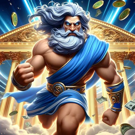 vectors, photos and PSD files | Free download Zeus Png, Zeus Game, Psd Files, Slots Games, Game Character, Game Art, High Quality Images, Asian Beauty, Slots