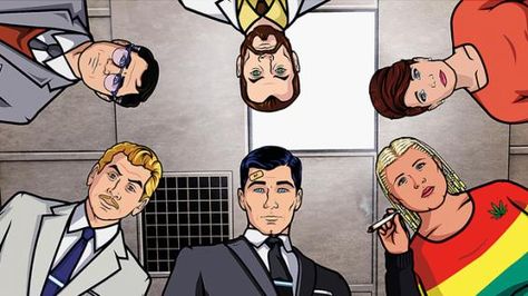 Archer Archer Show, Archer Funny, Archer Cartoon, Archer Tv Show, Archer Fx, Sterling Archer, Archer Characters, 1080p Wallpaper, Tv Show Quotes