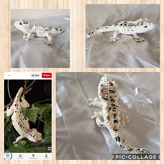 Ravelry: Beth Mulligan of Skyfire Creations' Ravelry Store - patterns Leopard Gecko Crochet Pattern, Crochet Crested Gecko, Lizard Crochet Pattern Free, Crochet Stuffies, Crested Geckos, Handmade Plushies, Crested Gecko, Easy Crochet Stitches, Amigurumi Animals