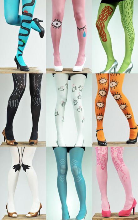 www.herbodybasics.com // Roller Derby Funky Tights, Tulle Socks, Inspiration Deco, Leg Art, Women's Tights, Hot Lingerie, Fluttershy, Mode Inspo, Rainbow Dash