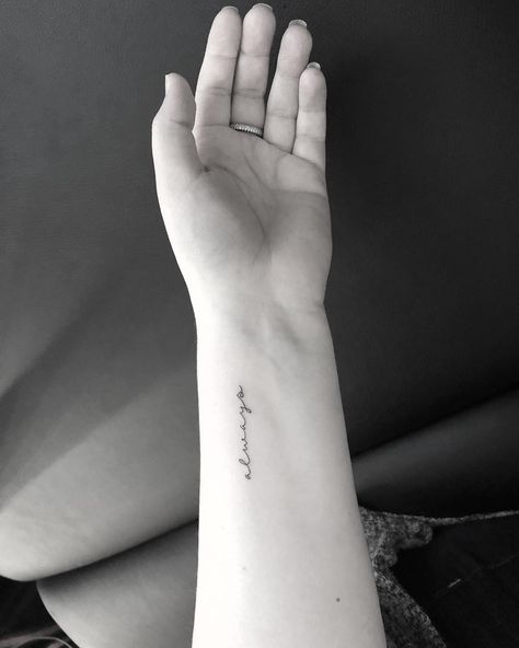 Line Name Tattoo, Always Tattoo, Fine Line Tattoo, Line Tattoo, Name Tattoo, Name Tattoos, Fine Line Tattoos, Line Tattoos, Fine Line