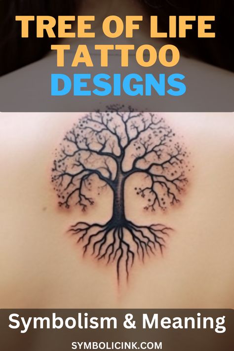 Tree of Life Tattoo Meaning Tree Of Life Tattoo Meaning, Tree Of Life Tattoo Shoulder, Tree Of Life Tattoo Feminine Back, Tree Of Life Memorial Tattoo, Tree Of Life Meaning Spiritual, Tree Of Life Sleeve Tattoo, Small Tree Of Life Tattoo For Women, Tree And Birds Tattoo, Tree Of Knowledge Tattoo