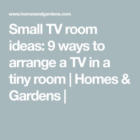 Tv Placement In Studio Apartment, Very Small Tv Room Ideas, Small Room Tv Ideas, Small Tv Den Room Ideas, Tiny Tv Room, Tiny Tv Room Ideas, Tv Room Seating, Reading Shelves, Small Tv Room Ideas