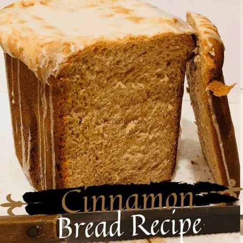 Easy bread machine cinnamon bread recipe Banana Cinnamon Bread, Cinnamon Bread Machine, Bread Machine Recipes Healthy, Breadmaker Recipes, Cinnamon Sugar Bread, Bread Machine Recipes Sweet, Easy Icing Recipe, Cinnamon Bread Easy, Easy Bread Machine Recipes