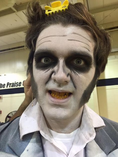 Jacob Marley Jacob Marley Makeup, Jacob Marley, A Christmas Carol, Stage Makeup, Hair And Makeup, Christmas Carol, Simple Makeup, Halloween Face, Face Makeup