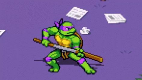 Tmnt Shredders Revenge GIF - Tmnt Shredders Revenge - Discover & Share GIFs Tmnt Shredders Revenge Art, Shredders Revenge Art, Tmnt Pixel Art, Tmnt Shredders Revenge, Tmnt Video Game, Shredder's Revenge, Tmnt Gif, Turtle Gif, Tmnt 1987