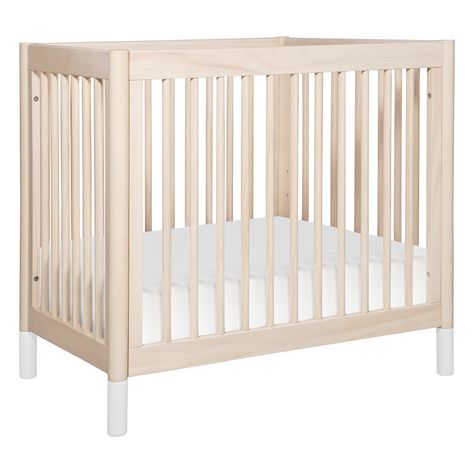 M12998NXW Gelato Mini Crib, Nursery Nook, Small Space Nursery, Parents Bedroom, Designer Bedding, Small Nurseries, Stylish Nursery, Space Nursery, Adjustable Mattress