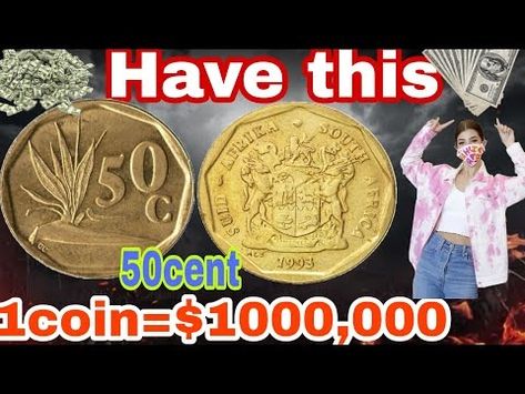 (1885) The South African Fifty Cents coin (50) is a small circulating coin of the Rand currency. - YouTube Rand Currency, Old Coins Price, Old Coins Value, Fifty Cent, Coin Prices, Coin Values, Old Coins, Ask Me Anything, South African