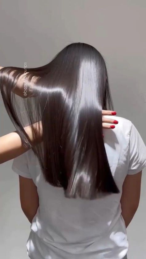 Homemade Hair Treatments, Hair Mask For Growth, Long Hair Tips, Fesyen Rambut, Hair Growing Tips, Glossy Hair, Homemade Hair Products, Hair Tips Video, Homemade Beauty Tips