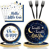 Check this out! Twinkle Twinkle Little Star Party, Baby Shower Plates, Gender Reveal Party Supplies, Twinkle Twinkle Baby Shower, Girl Baby Shower Decorations, Baby Shower Party Supplies, Star Party, Star Baby Showers, Twinkle Twinkle Little Star