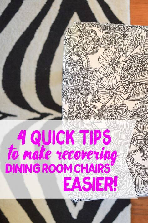 Recovering Dining Room Chairs, Recover Dining Room Chairs, Recovered Dining Chairs, Free Inspirational Printables, Recovering Chairs, Finally Happy, Reupholster Chair, Winter Decorations, Inspirational Printables