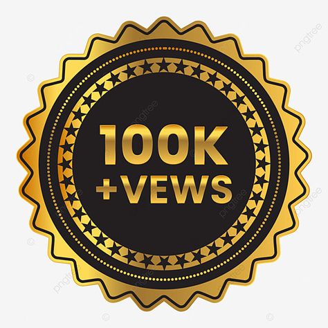 100k Views Png, 100k Views Logo Instagram, Bhojpuri Logo, 100k Views Logo, Youtube 100k, Best Love Couple Images, Png Youtube, Thumbnail Png, Book Cover Art Ideas